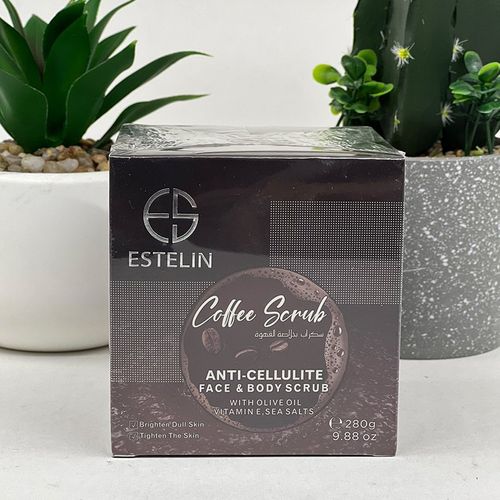 Скраб для лица и тела Coffee anti- cellulite Estelin, 280 мл