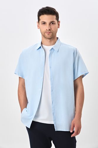 Рубашка короткий рукав Terra Pro SS24CR2-19-20263, Light blue, купить недорого