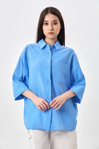 Блузка Terra Pro SS24WBA-52188, Blue, купить недорого