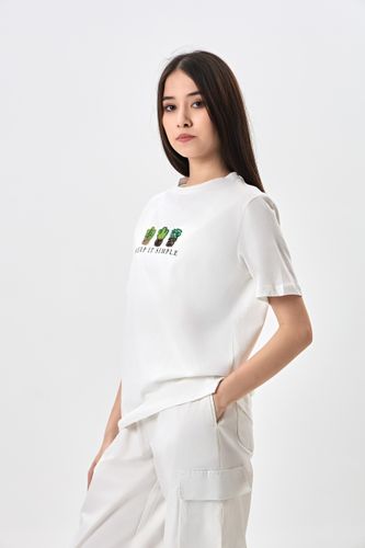 Женская футболка Terra Pro SS24WBA-52178, White, в Узбекистане