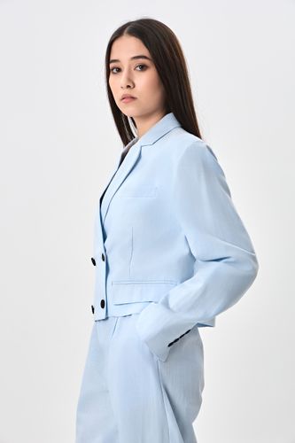 Женский пиджак Terra Pro SS24WES-21227, Blue, фото № 20