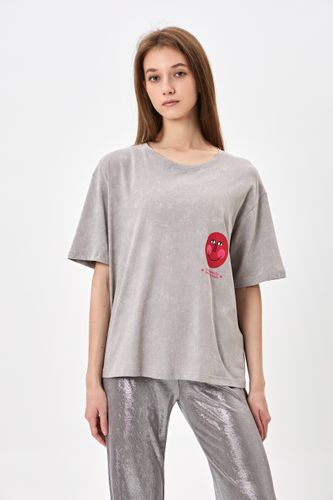 Женская футболка Terra Pro SS24WES-21268, Grey, arzon