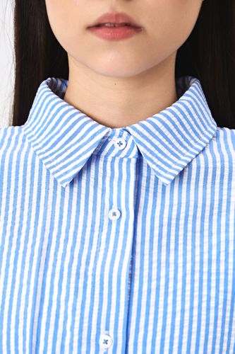 Женская рубашка Terra Pro SS24WES-21182, Blue, sotib olish