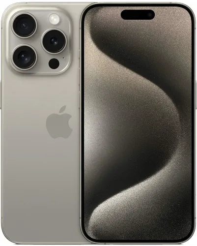 Смартфон Apple iPhone 15 Pro, Natural Titanium, 256 GB, DUAL