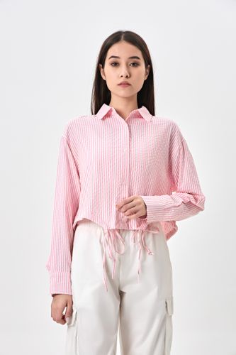 Женская рубашка Terra Pro SS24WES-21182, Pink, O'zbekistonda
