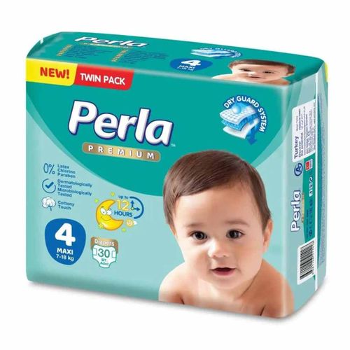 Подгузники Perla PR Twin Размер 4 Maxi (7-18 кг), 30 шт