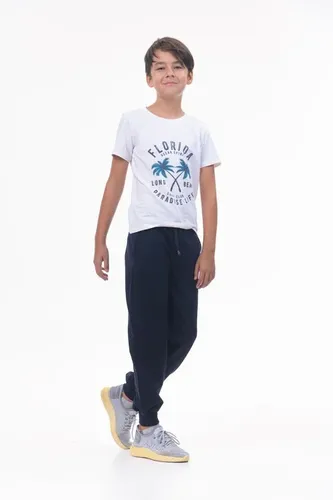 Детская футболка для мальчиков Rumino Jeans BOYFK52WHTWLS024, Белый, фото № 18