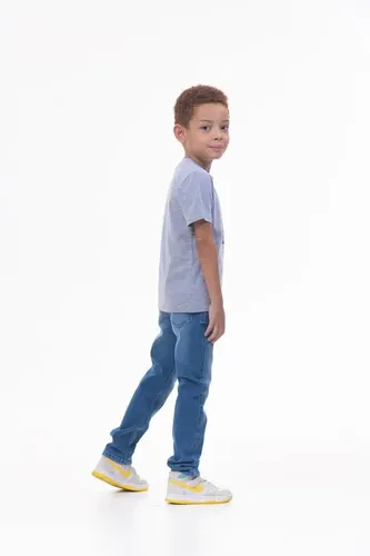 Детская футболка для мальчиков Rumino Jeans BOYFK10GRWB029, Серый, фото № 15