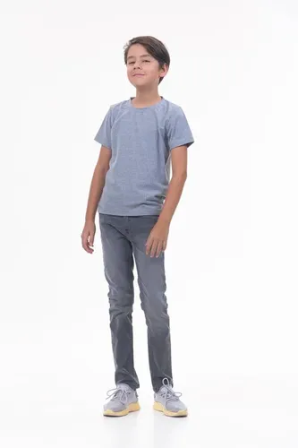 Детская футболка для мальчиков Rumino Jeans BOYR34GR022, Серый, фото № 11
