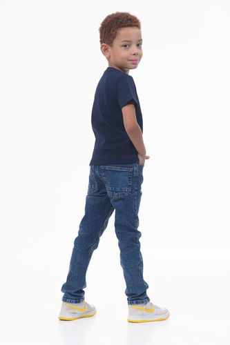 Детская футболка для мальчиков Rumino Jeans BOYDBL040, Темно-синий, foto