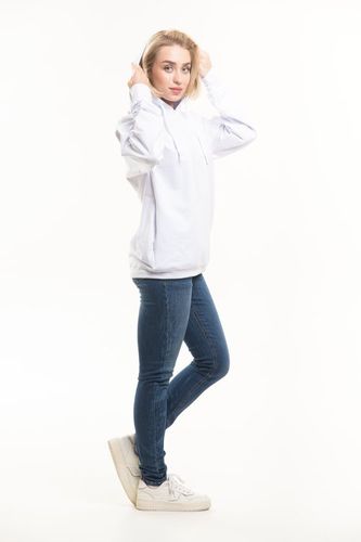 Женская толстовка Rumino Jeans 00045, Белый, фото № 18