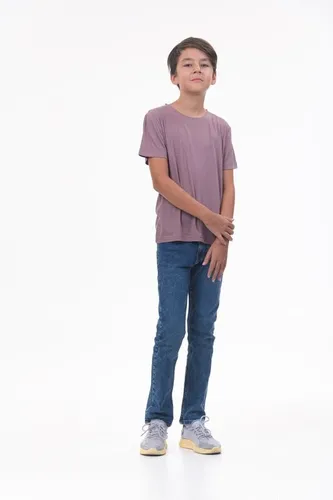 Детская футболка для мальчиков Rumino Jeans BOYR32PRPL002, Фиолетовый, купить недорого