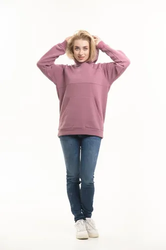 Женская толстовка Rumino Jeans 00011, Светло-фиолетовый