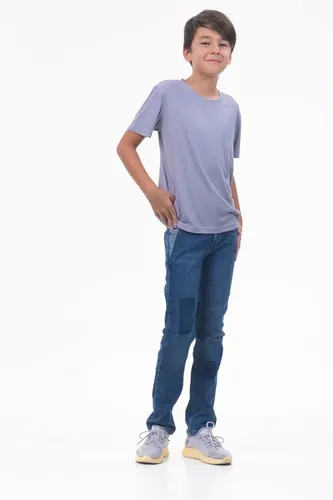 Детская футболка для мальчиков Rumino Jeans BOYR32GR006, Серый, фото № 9