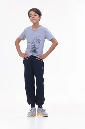 Детская футболка для мальчиков Rumino Jeans BOYFK26GRWSP025, Серый, фото № 9
