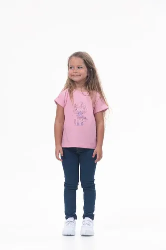 Детская футболка для девочек Rumino Jeans GRLFK38PWG024, Розовый, фото № 9