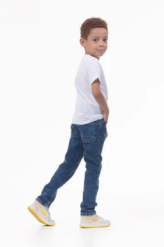 Детская футболка для мальчиков Rumino Jeans BOYFK44WHRWLS039, Белый, фото № 22