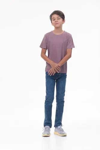 Детская футболка для мальчиков Rumino Jeans BOYR32PRPL002, Фиолетовый, фото № 14