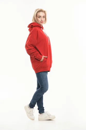 Женская толстовка Rumino Jeans SWTSHT001RD, Красный, фото № 23