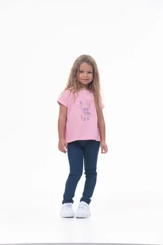 Детская футболка для девочек Rumino Jeans GRLFK38PWG024, Розовый, фото № 19