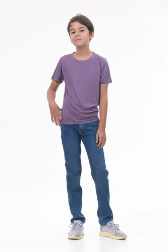 Детская футболка для мальчиков Rumino Jeans BOYPRPL019, Фиолетовый, фото № 21