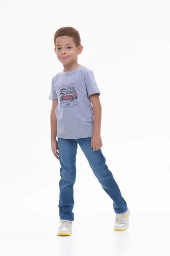 Детская футболка для мальчиков Rumino Jeans BOYFK10GRWC030, Серый, в Узбекистане
