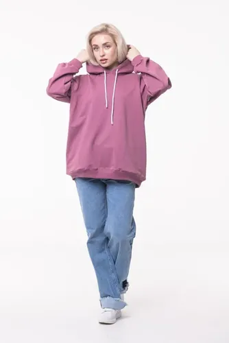 Женская толстовка Rumino Jeans WMNSWTSHOTPRPL0015, Розовый, фото № 13