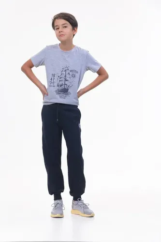 Детская футболка для мальчиков Rumino Jeans BOYFK26GRWSP025, Серый, фото