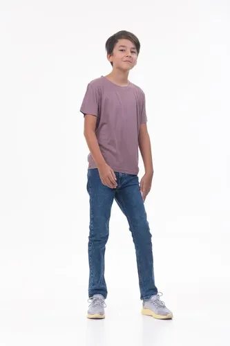 Детская футболка для мальчиков Rumino Jeans BOYR32PRPL002, Фиолетовый, foto