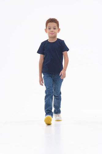 Детская футболка для мальчиков Rumino Jeans BOYDBL040, Темно-синий, arzon