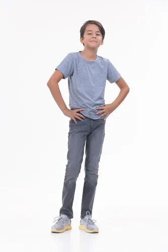 Детская футболка для мальчиков Rumino Jeans BOYR34GR022, Серый, фото № 14