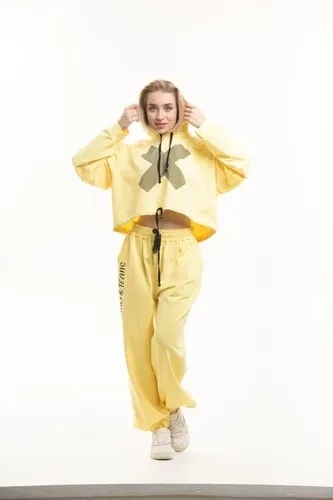 Женский брючный костюм Rumino Jeans WMMDBL000036YLW001, Желтый
