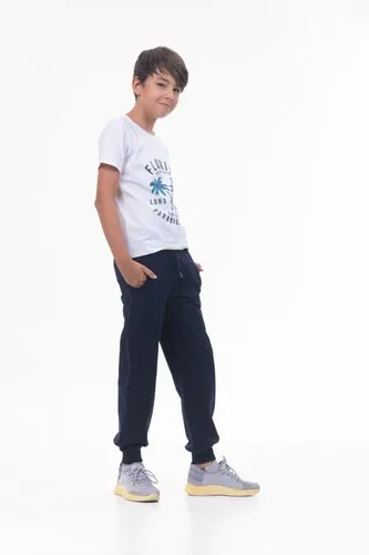 Детская футболка для мальчиков Rumino Jeans BOYFK52WHTWLS024, Белый, O'zbekistonda