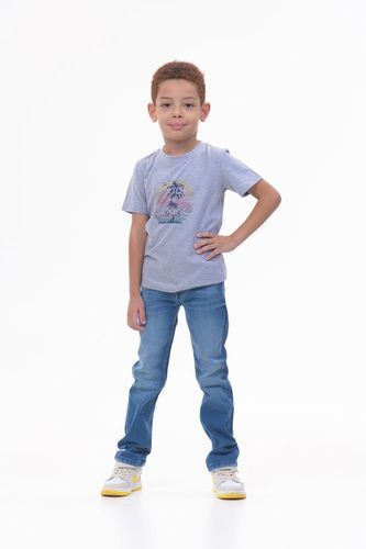 Детская футболка для мальчиков Rumino Jeans BOYFK10GRWB029, Серый