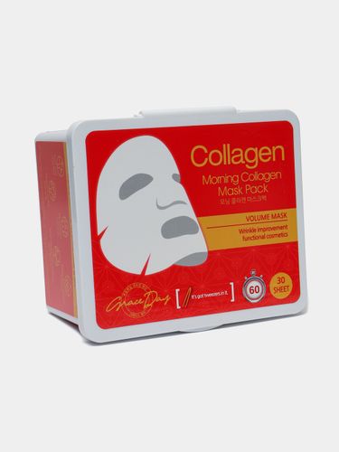 Тканевая маска Grace Day Morning Collagen Mask Pack, 30 шт