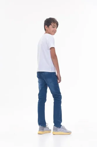 Детская футболка для мальчиков Rumino Jeans BOYFK51WHTWS017, Белый, фото № 23