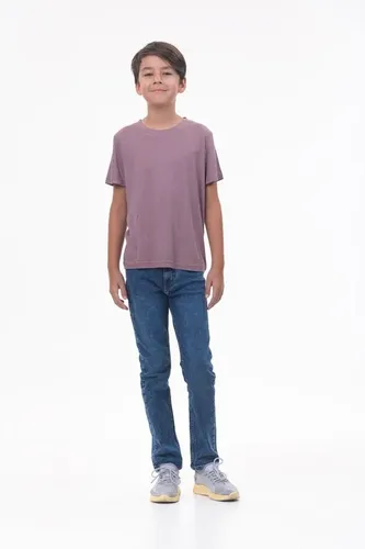 Детская футболка для мальчиков Rumino Jeans BOYR32PRPL002, Фиолетовый, фото № 24