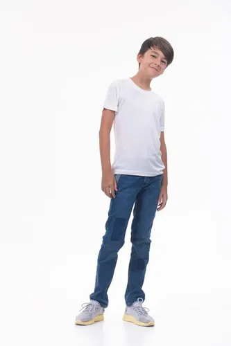 Детская футболка для мальчиков Rumino Jeans BOYR32WH007, Белый, фото № 12