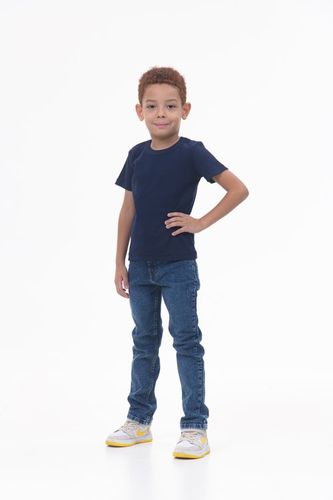 Детская футболка для мальчиков Rumino Jeans BOYDBL040, Темно-синий