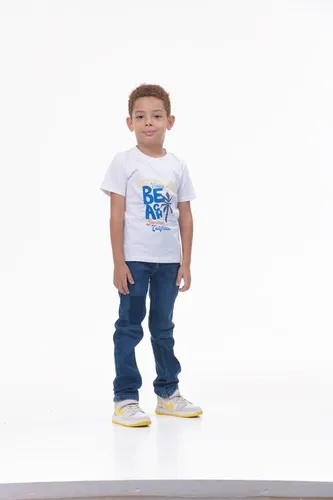 Детская футболка для мальчиков Rumino Jeans BOYFK44WHTWB034, Белый