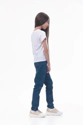 Детская футболка для девочек Rumino Jeans GRLFK23WHTWG061, Белый, 5000000 UZS
