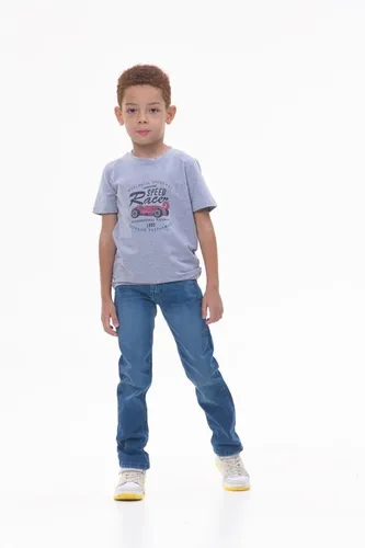 Детская футболка для мальчиков Rumino Jeans BOYFK10GRWC030, Серый