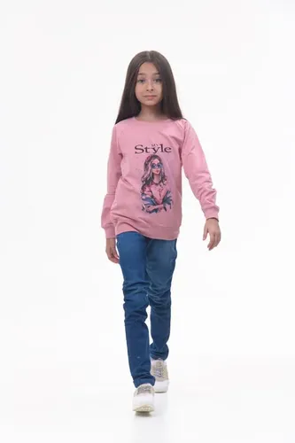 Детская кофта с длинным рукавом для девочек Rumino Jeans GS003PWG010, Розовый, sotib olish