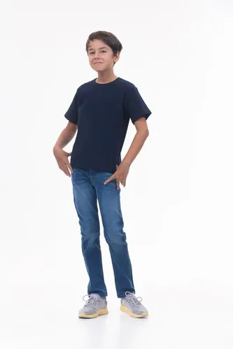 Детская футболка для мальчиков Rumino Jeans BOYEGG015, Баклажановый, фото № 14