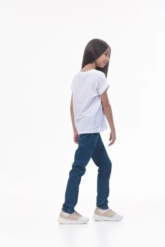 Детская футболка для девочек Rumino Jeans GRLFK47WHTWG049, Белый, arzon
