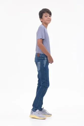 Детская футболка для мальчиков Rumino Jeans BOYR32GR006, Серый, фото № 22