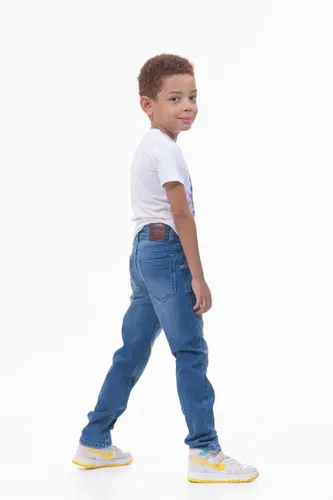Детская футболка для мальчиков Rumino Jeans BOYWHT028, Белый, фото № 10