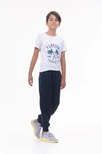 Детская футболка для мальчиков Rumino Jeans BOYFK52WHTWLS024, Белый, фото № 28