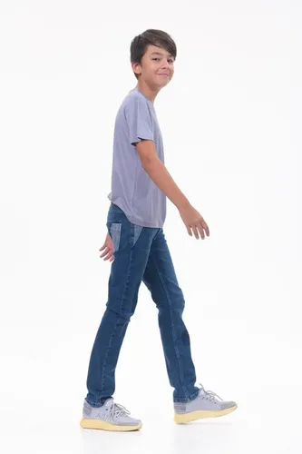 Детская футболка для мальчиков Rumino Jeans BOYR32GR006, Серый, фото № 15