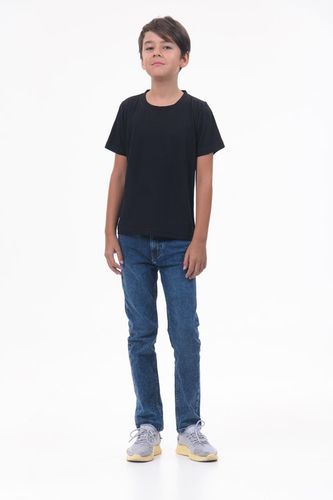 Детская футболка для мальчиков Rumino Jeans BOYR32BL001, Черный, в Узбекистане
